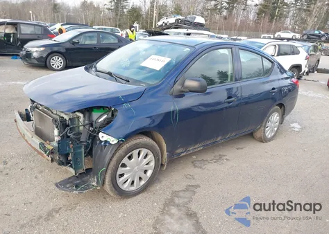 2014 Nissan Versa 1.6 S from USA, damaged, VIN 3N1CN7AP8EL853763